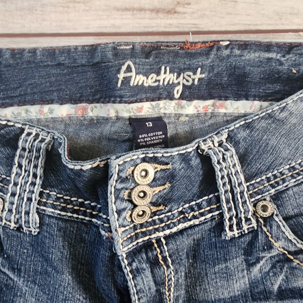 Amethyst Jeans Women's Blue Jeans - Picture 2 of 7